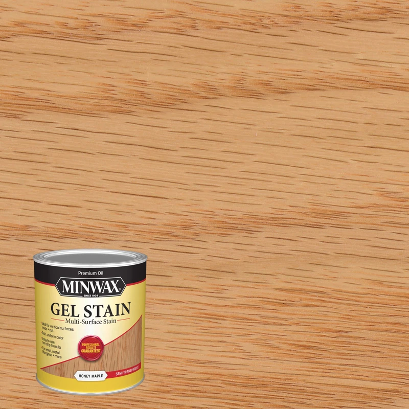 Honey Maple Gel Wood Stain, Qt.