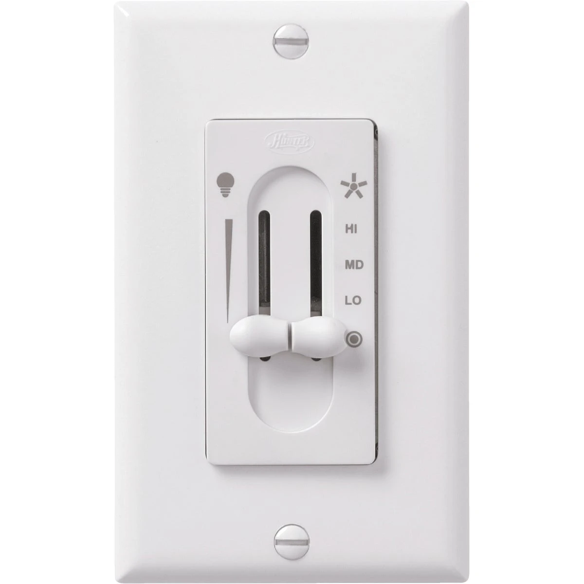 Ceiling Fan/Light Control, 3-Speed Dual Slide