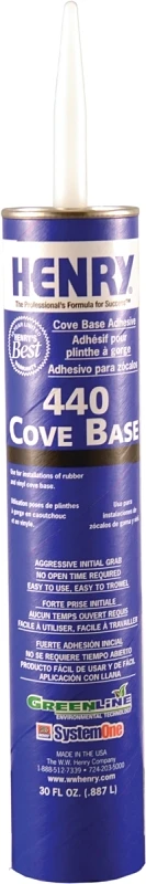 440 Cove Base Adhesive, 30-oz.