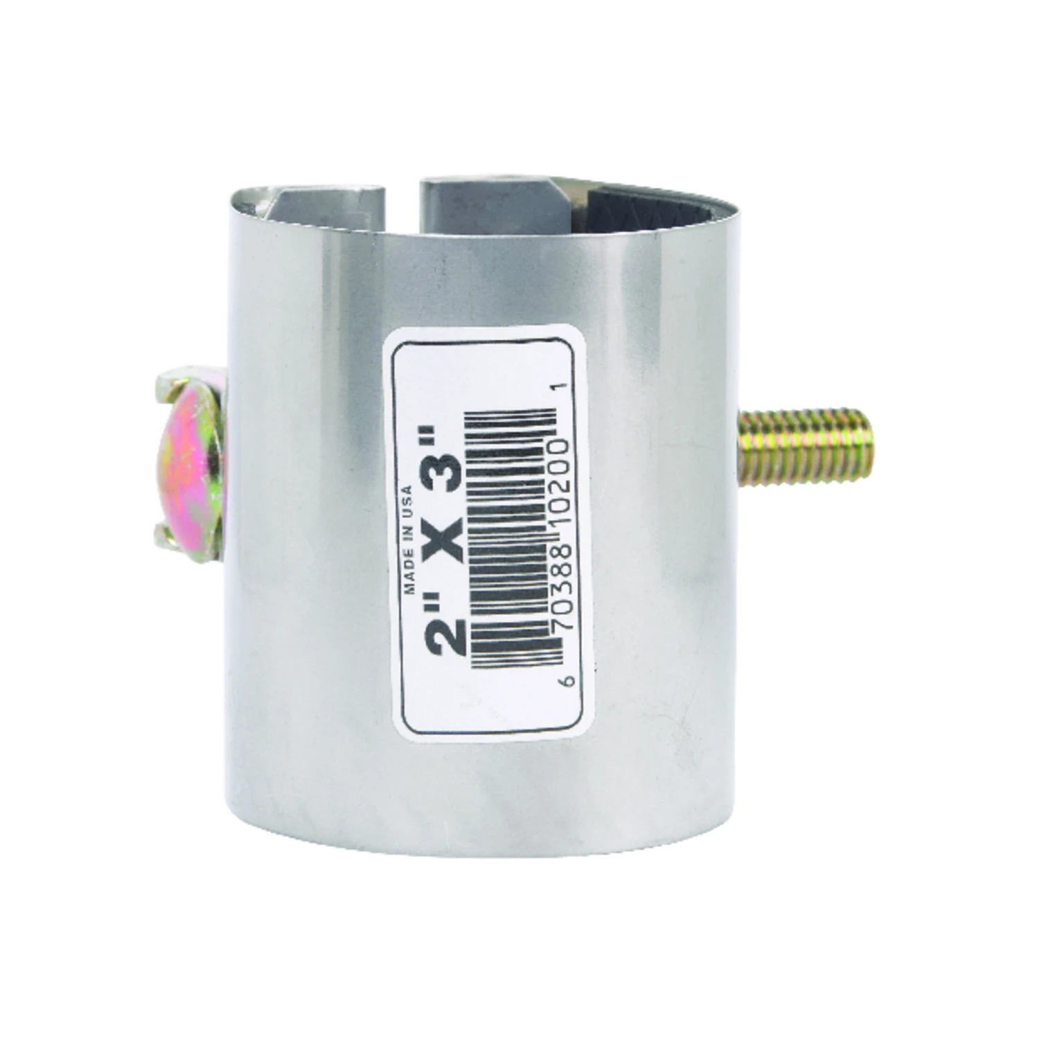Stainless Steel Pipe Repair Clamp, 2 x 3 In.