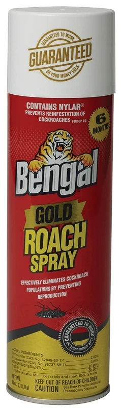 Gold Series Roach Spray, 11 oz.