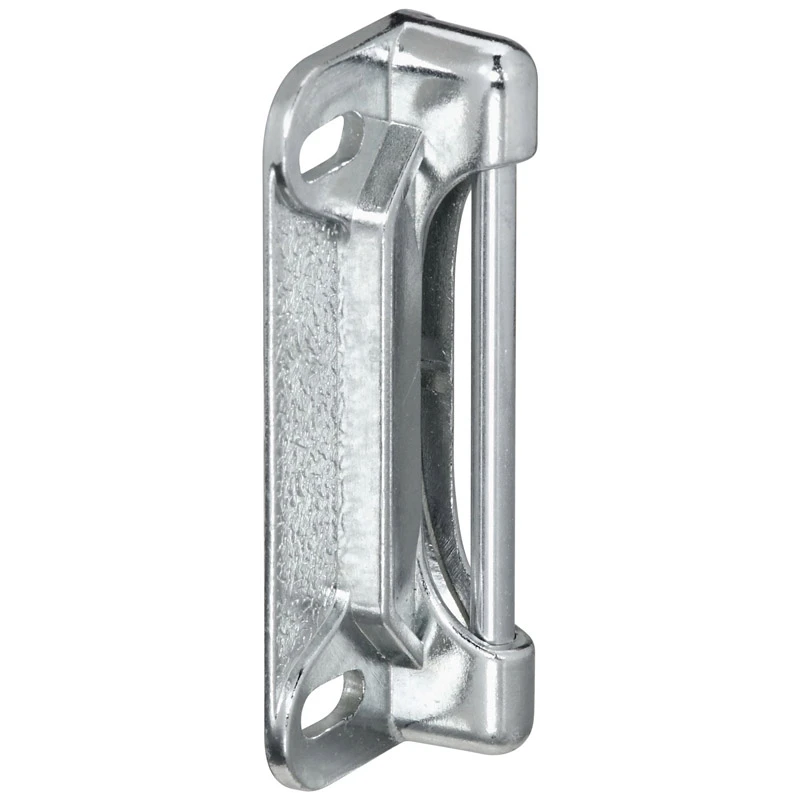 Screen/Storm Door Strike Plate, Zinc