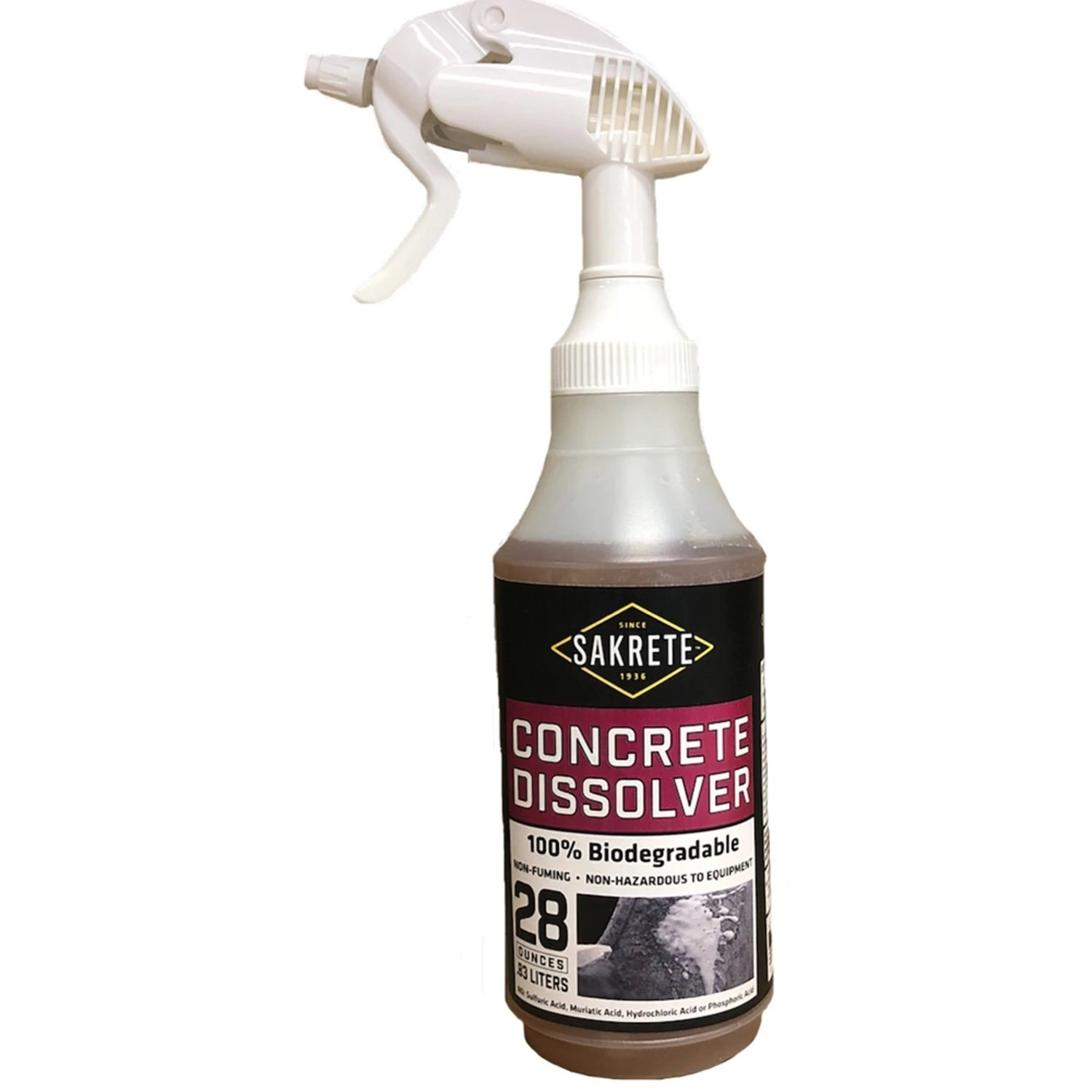 Concrete/Mortar Dissolver, 28 oz.