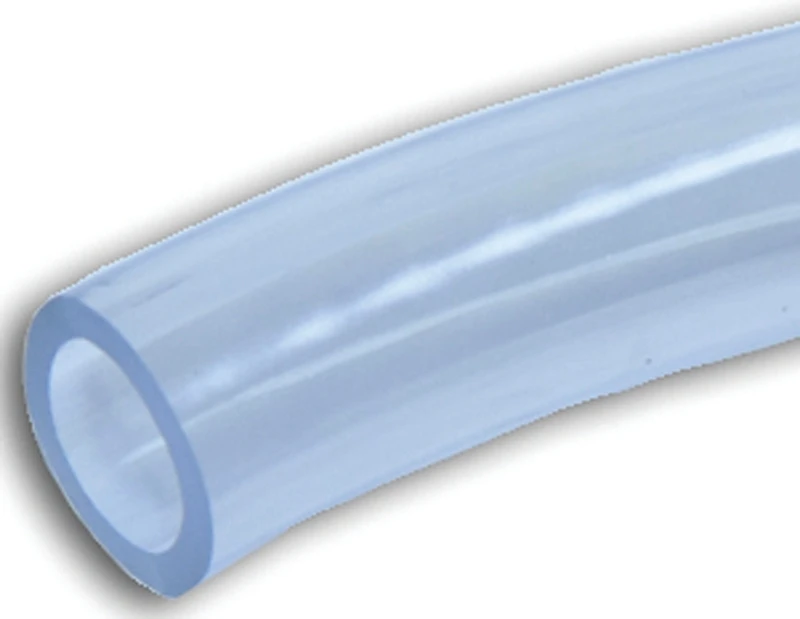 PVC Tubing, Clear, 3/4 In. ID x 1 In. OD x 50 Ft.