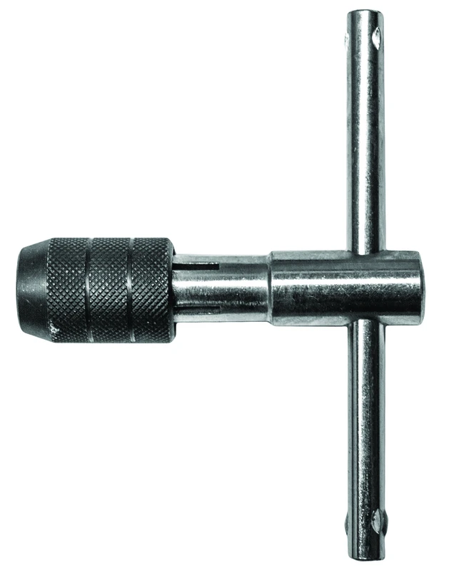 T-Handle Tap Wrench, Carbon Steel, 7.0 to 12.00 mm, 1/4 to 1/2-In.