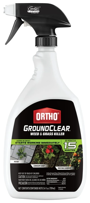 GroundClear Organic Weed & Grass Killer, 24 oz. Ready-to-Use