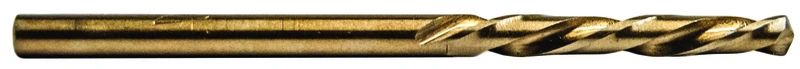 Stub Drill Bit, Left Hand, Cobalt Steel, 5/32 In.