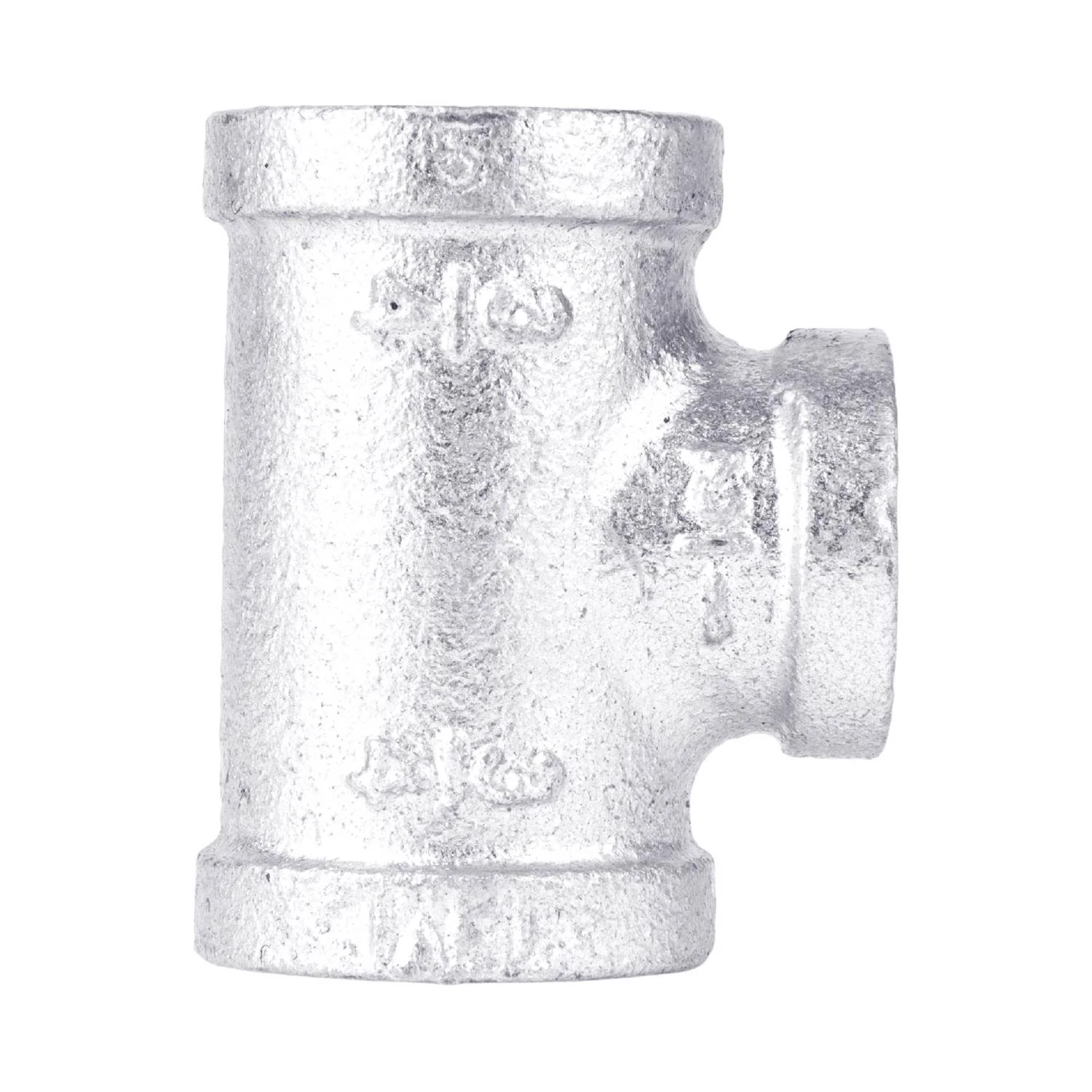 3/4 x 3/4 x 1/2 In. Galvanized Pipe Reducing Tee