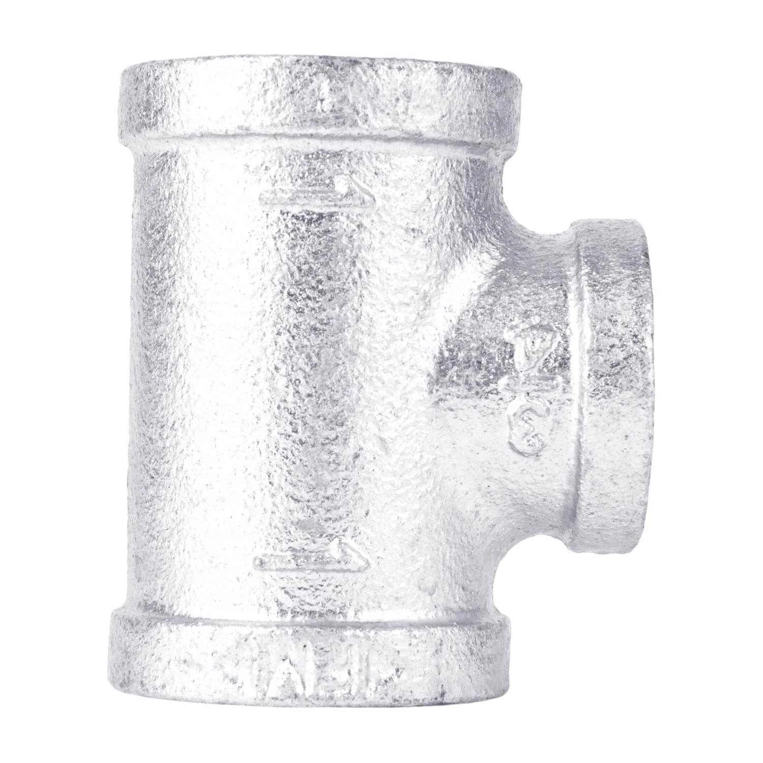 1 x 1 x 3/4 In. Galvanized Pipe Reducing Tee