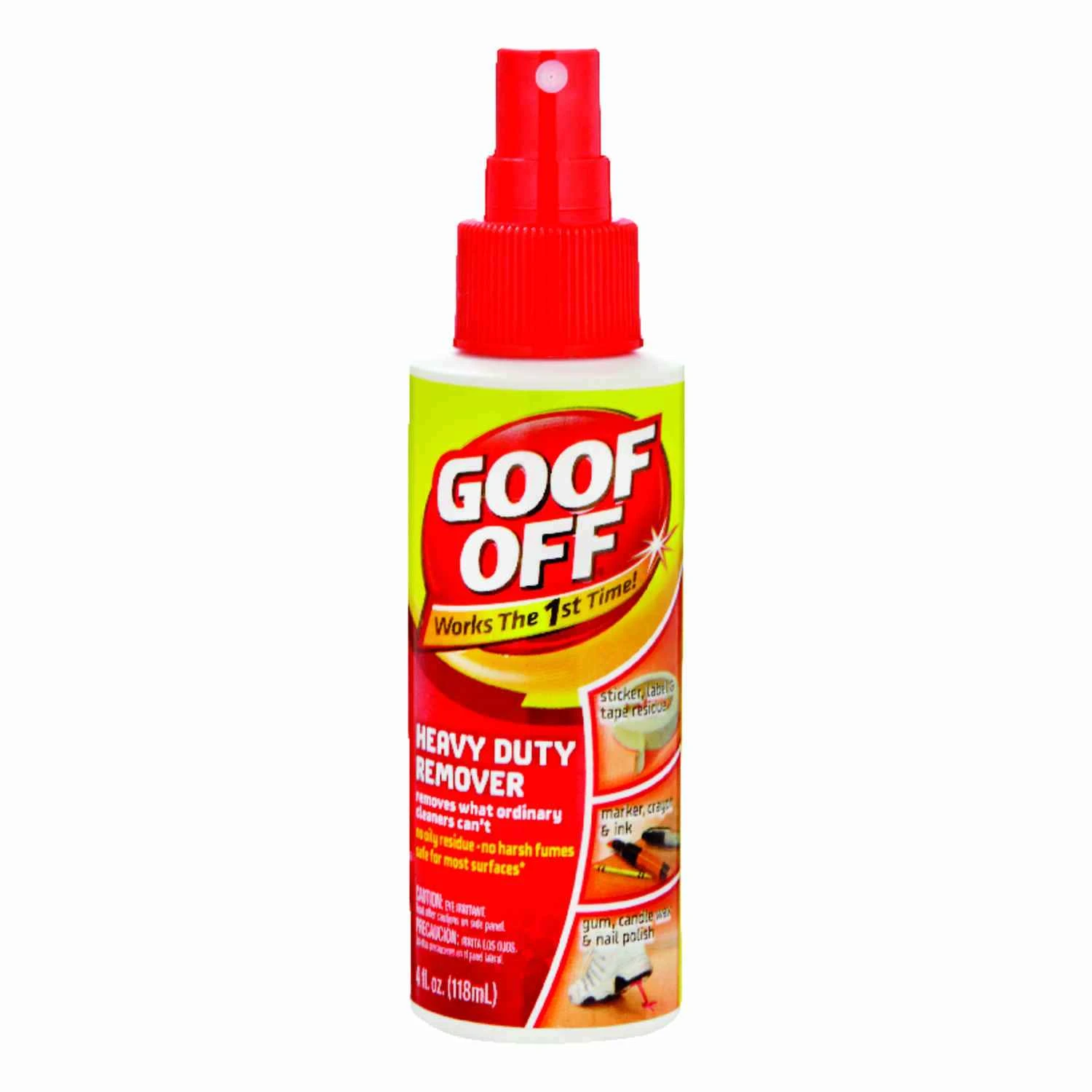 Heavy Duty Remover, 4-oz. Pump Spray