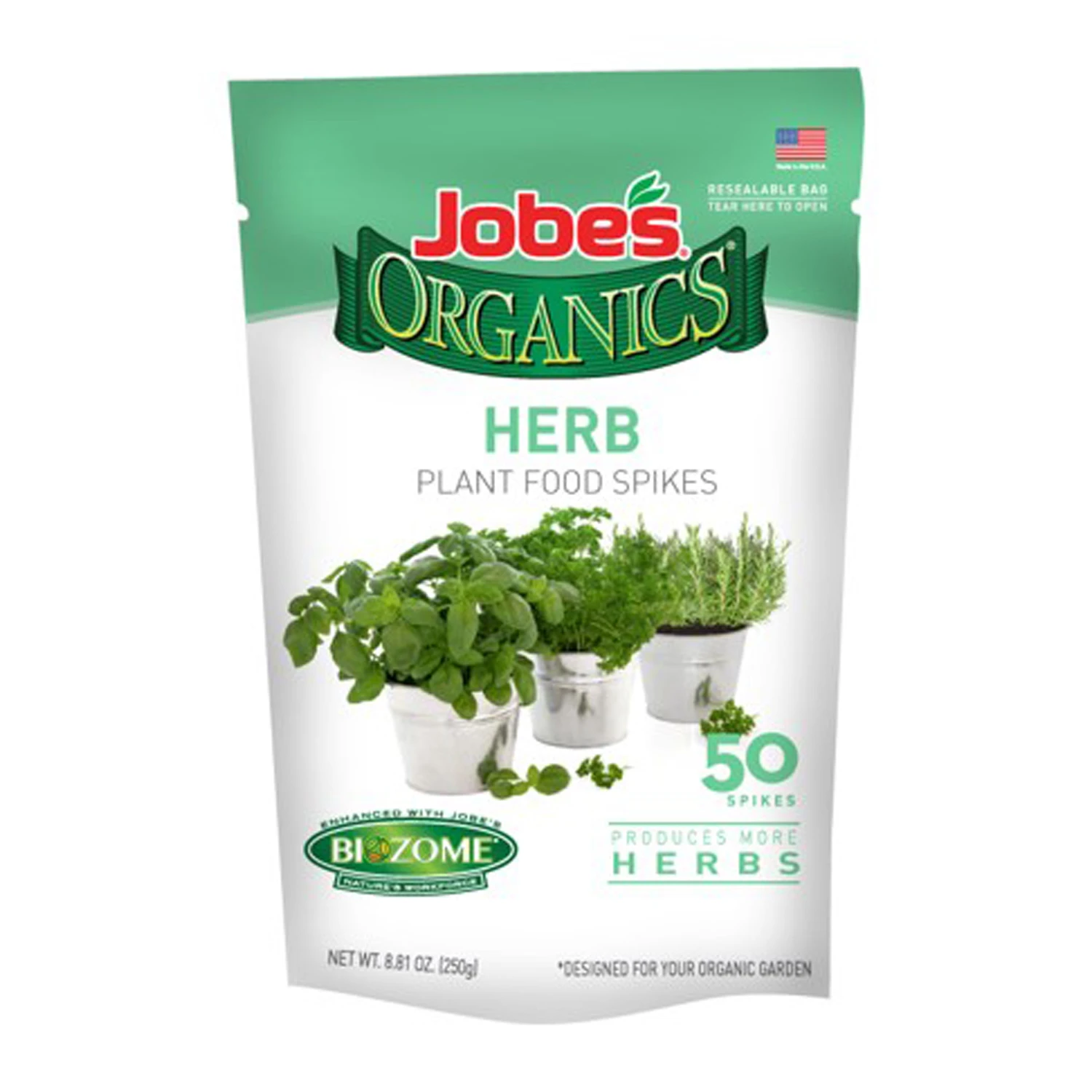 Herb Organic Spikes, 50-Pk.