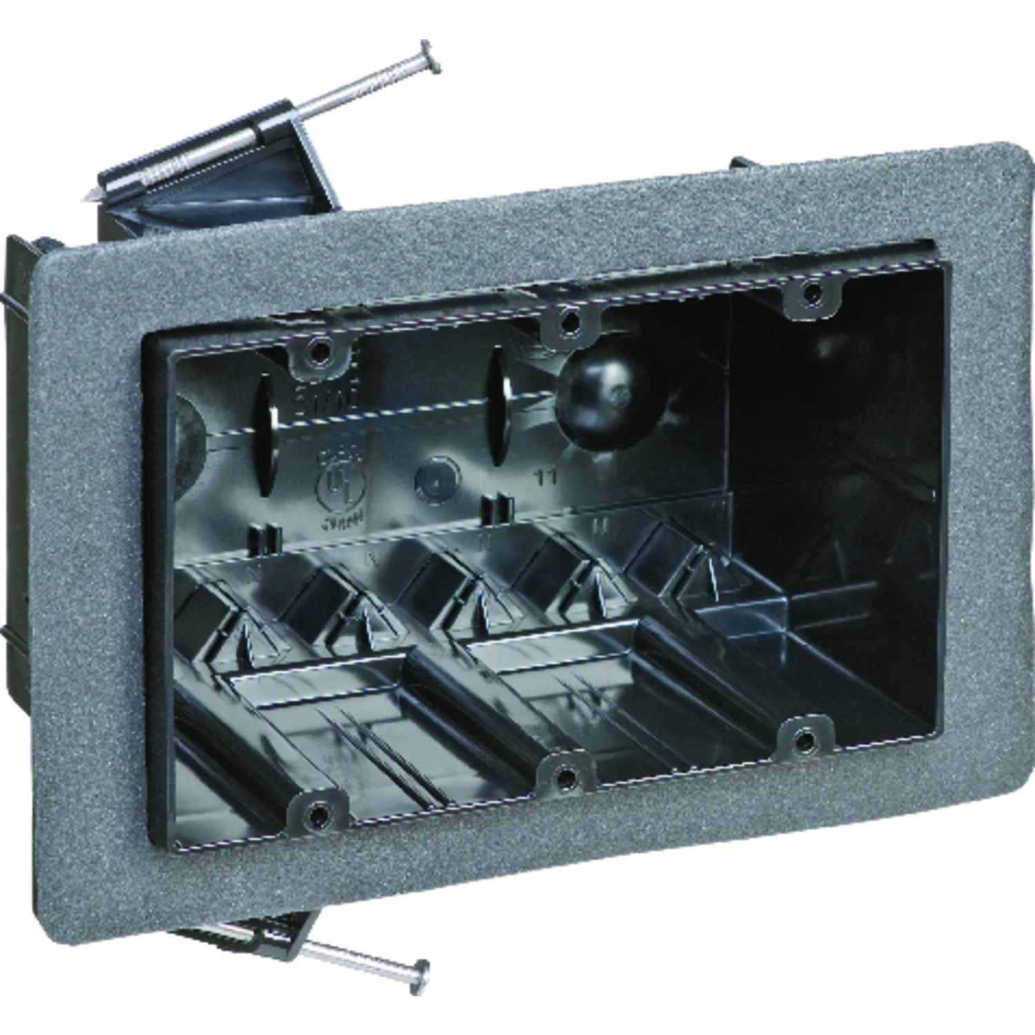 3 Gang Draft Tight Electrical Outlet Box
