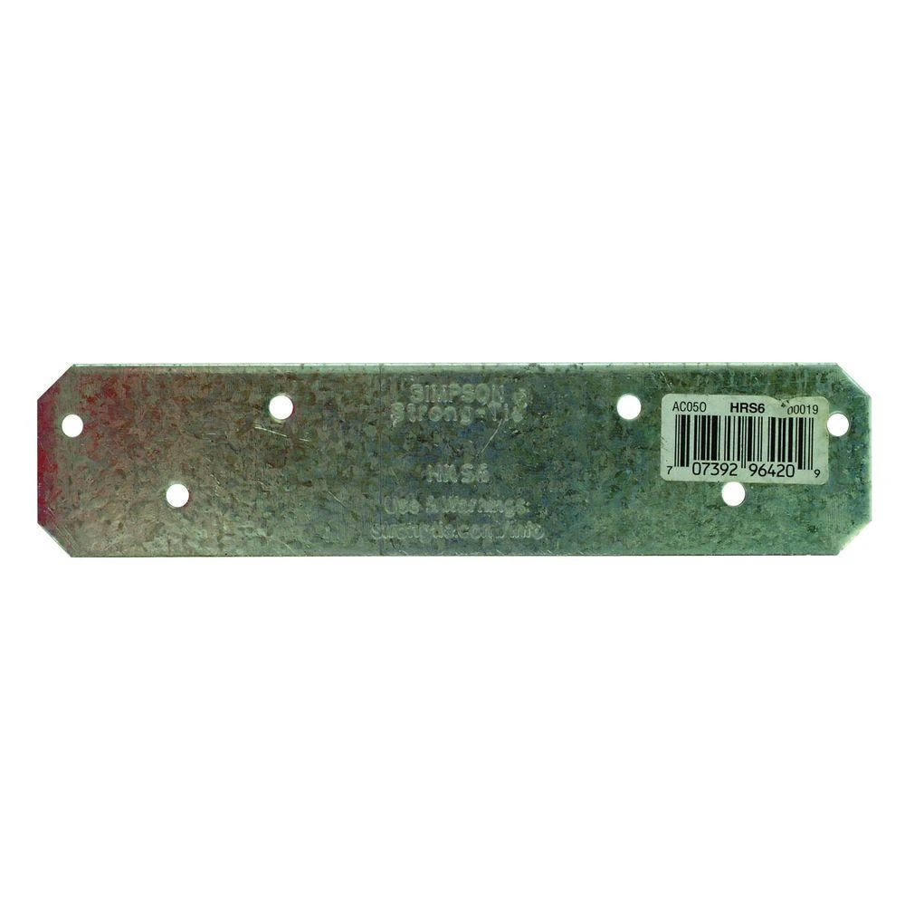 Heavy Tie Strap, 12 Gauge Steel, 1-3/8 x 6 In.