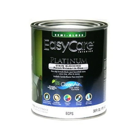 Platinum Interior Paint & Primer + Stain Blocker, Neutral Base Semi-Gloss Latex, Qt.