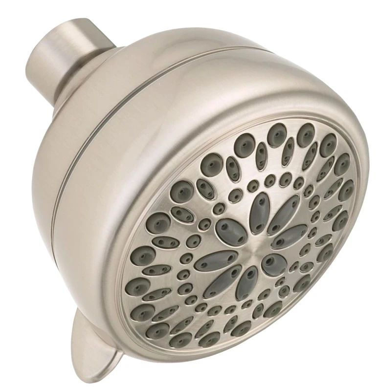 7-Spray Shower Head, Fixed Mount, Satin Nickel, 2.0 GPM