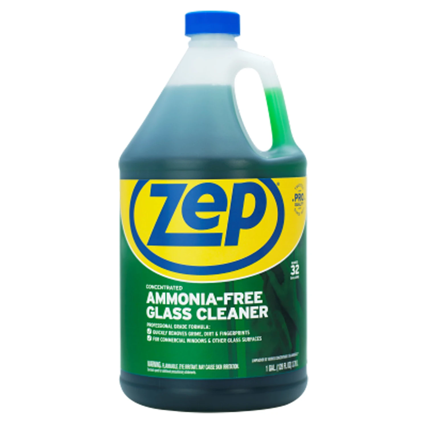 Glass Cleaner, Ammonia Free, 1 Gallon Concentrate