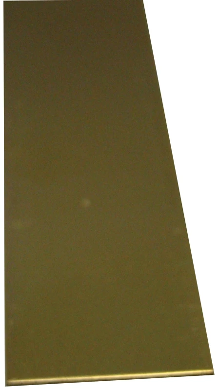 Brass Strip, .016 x 1/4 x 12 In.