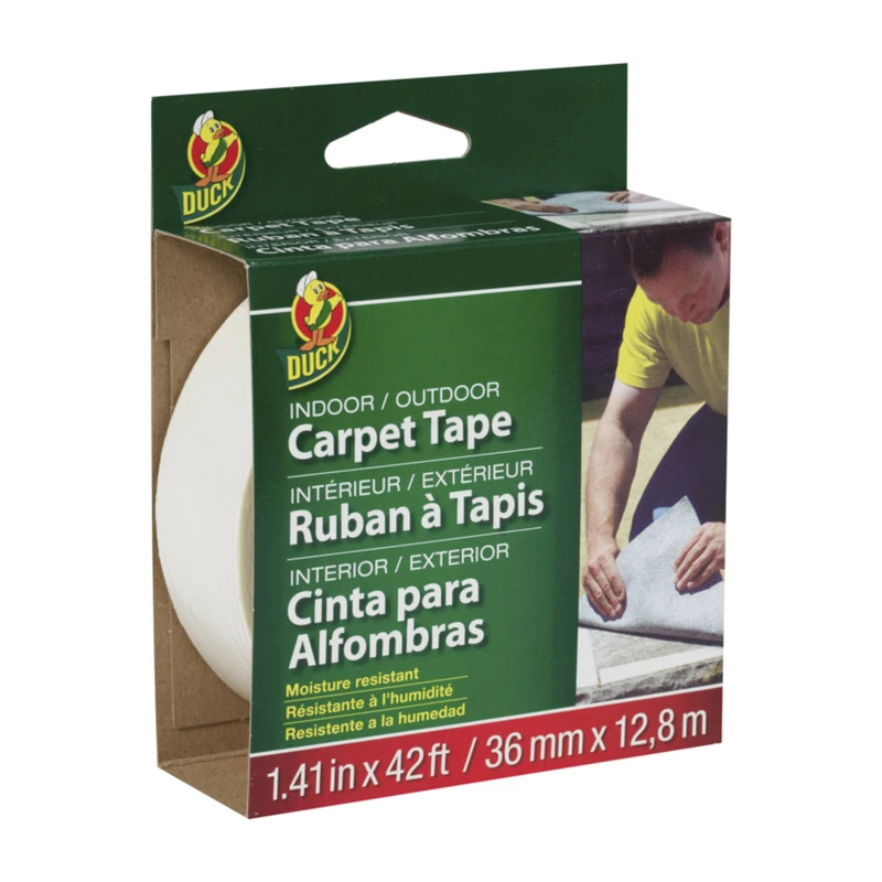 Fiberglass Carpet Tape, Indoor/Outdoor, 1.41-In. x 42-Ft.