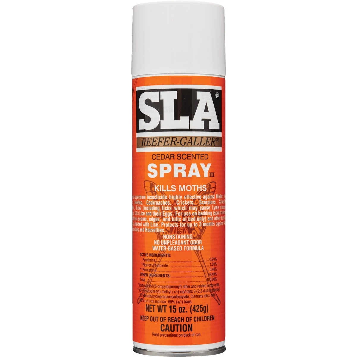 Reefer Galler Moth & Insect Spray, Cedar Scent, 15 oz.