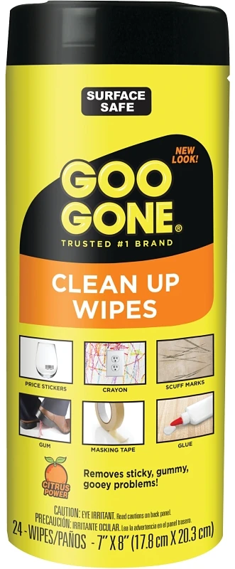 Clean Up Wipes, 24-Ct.