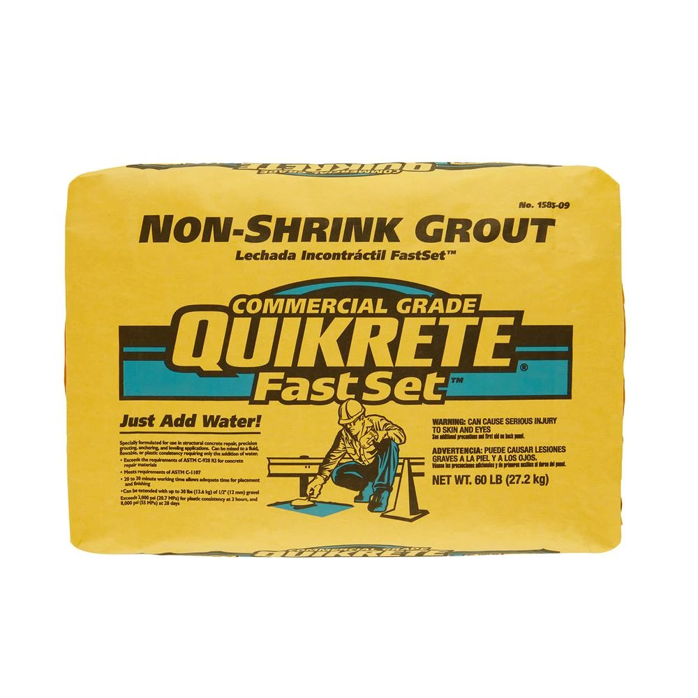 Fast-Set Non-Shrink Grout, 60-Lb.