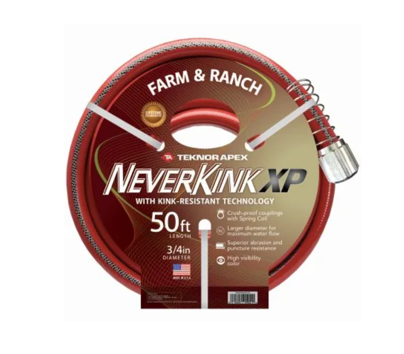 Neverkink Xtreme Performance Farm and Ranch Hose, 3/4 In. x 50 Ft.
