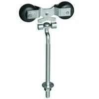 Sliding Barn Door Roller Hanger, 9 In. Bolt, Zinc, 2-Pk.