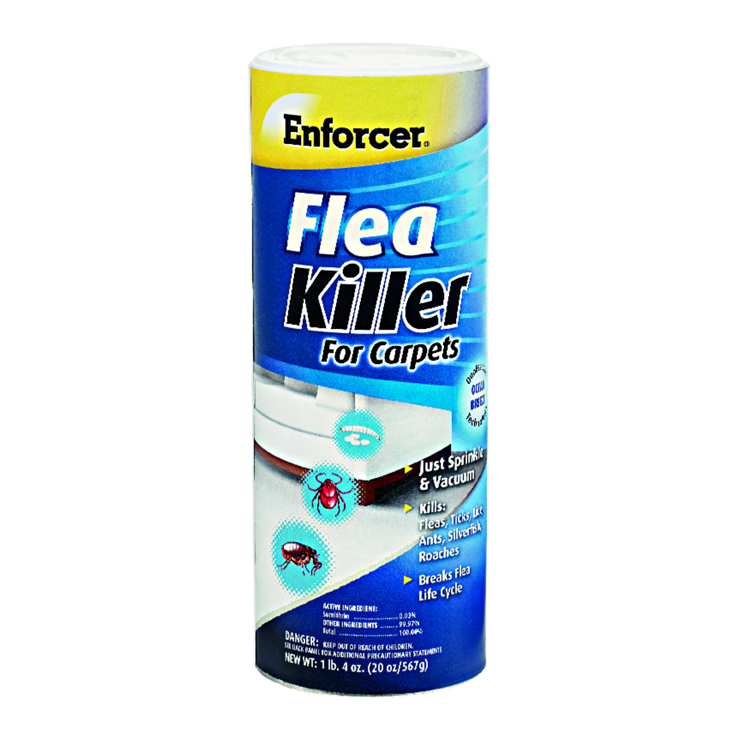 Carpet Flea Killer,Ocean Breeze Scent, 20-oz.