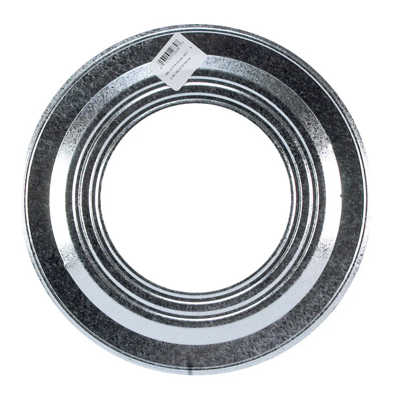 Gas Vent Galvanized Pipe Collar, Type B, 5-In.