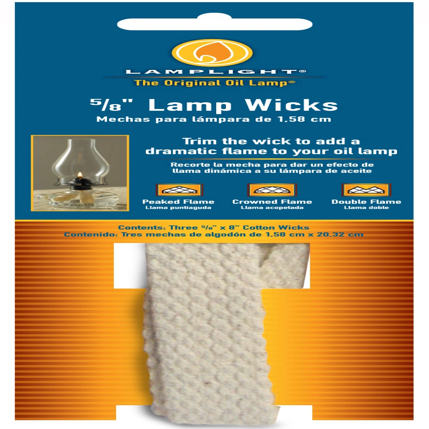 5/8-Inch Flat Replacement Wick