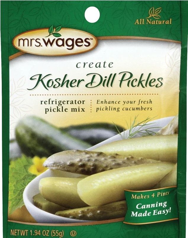 Kosher Dill Refrigerator Pickle Mix, 1.9-oz.