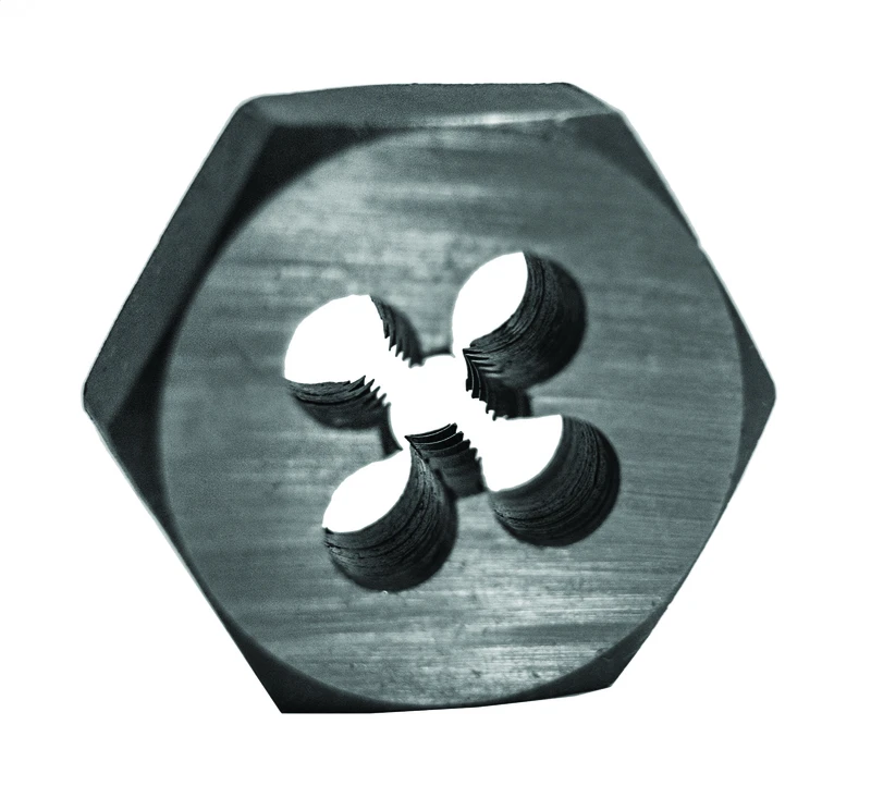 Fractional Hex Die, 5/16-24 National Fine, 1-In.