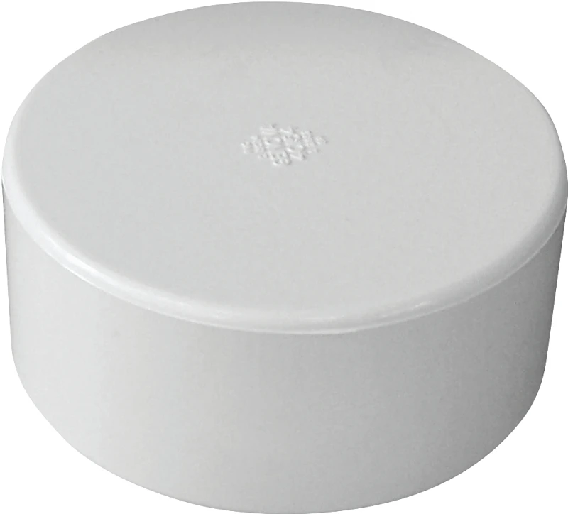 PVC Pipe Sewer & Drain Cap, 4 In.