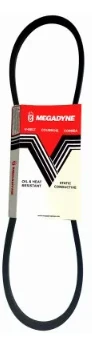 Rubber Industrial V-Belt, 1/2 x 69 In.