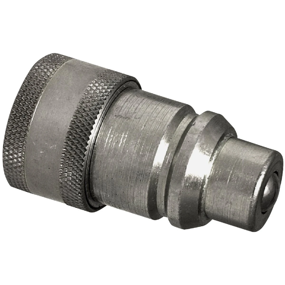 Hydraulic Adapter, ISO Male Tip To International Harvester Female Body