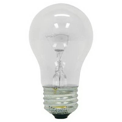 Appliance Light Bulb, Clear, 435 Lumens, 40 Watt