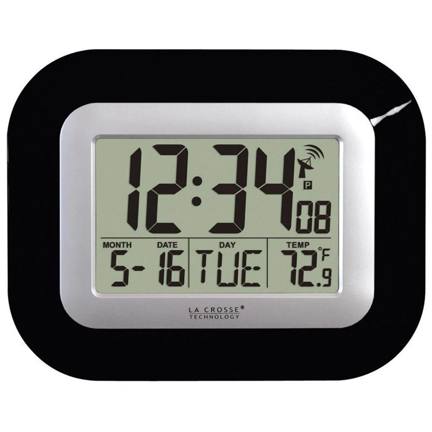 8.95 In. L X 1.2 In. W Indoor Digital Atomic Wall Clock