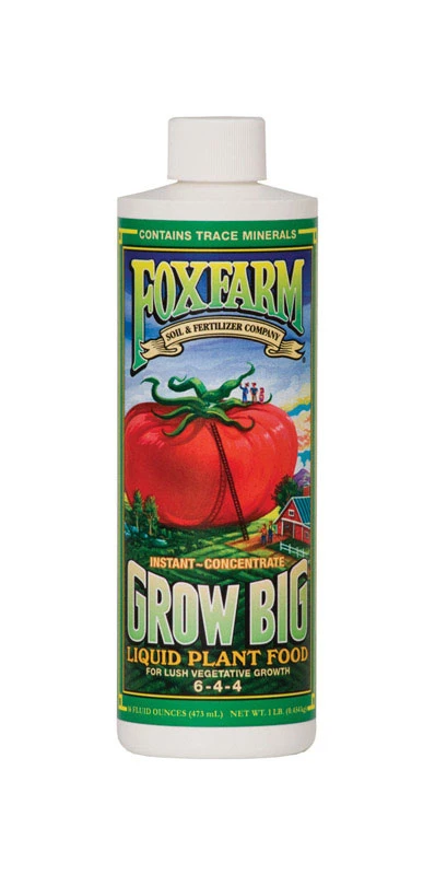 Grow Big Liquid Plant Food Concentrate, 1 Pt.
