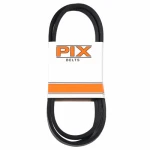 Rubber Industrial V-Belt, 1/2 x 49 In.