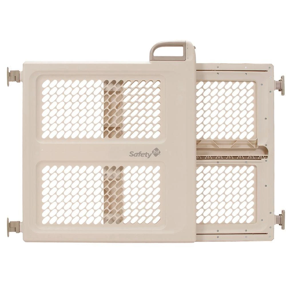 Lift/ Lock/ Swing Security Gate, 28-42 x 26-In.