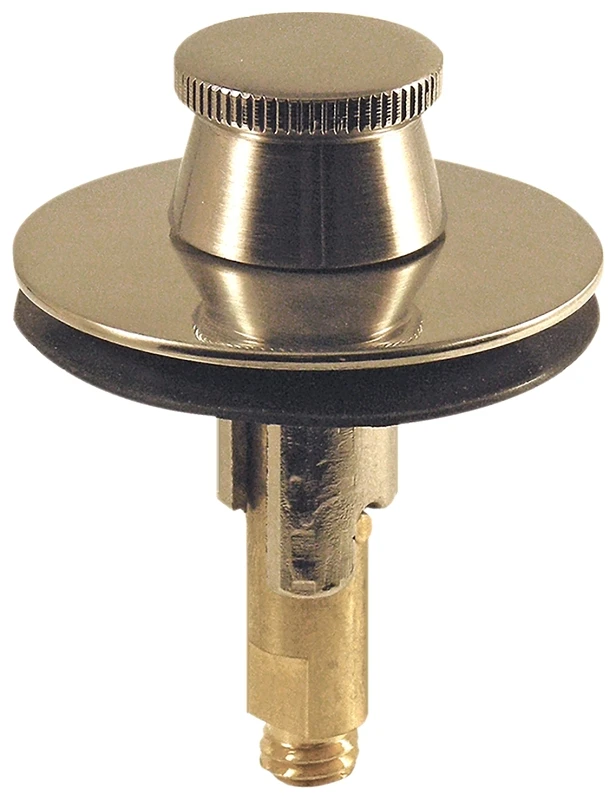 Lift and Turn Drain Stopper, PVD Brushed Nickel