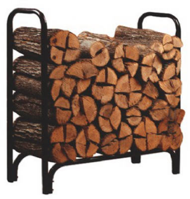 Steel Log Rack, 4 Ft.
