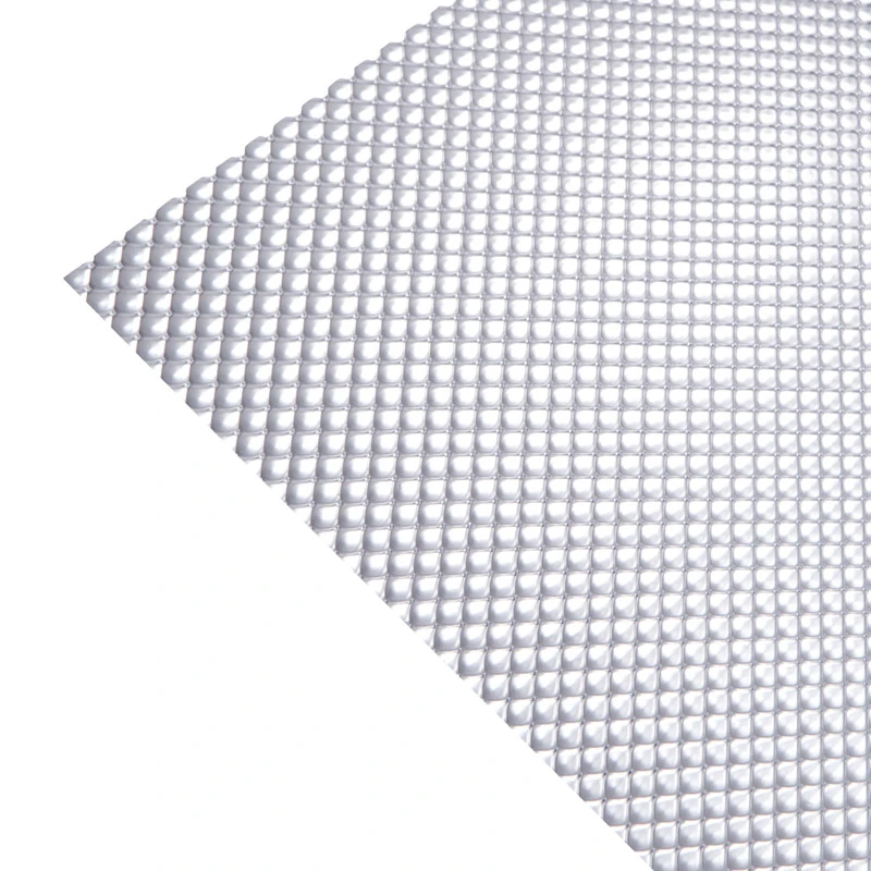 Troffer Replacement Ceiling Light Lens, Prismatic Clear Acrylic, 22 x 46.25-In.