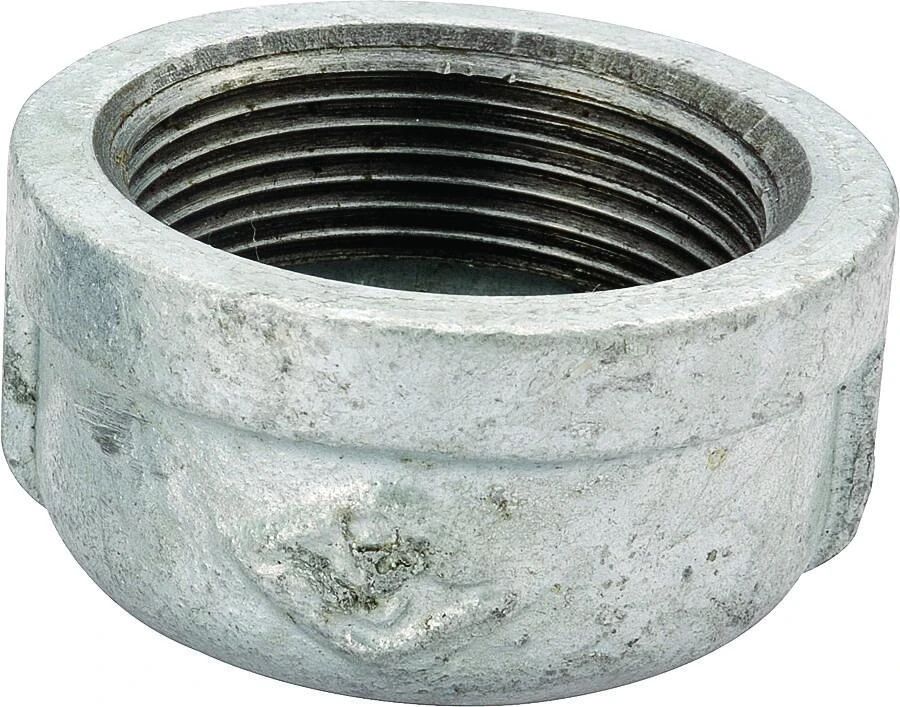 1/2 Inch Galvanized Malleable Pipe Cap - Model 18-1/2g