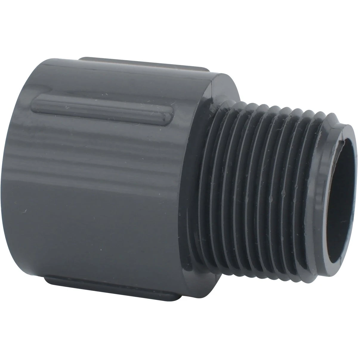 Schedule 80 PVC Adapter, Male, 1 In.