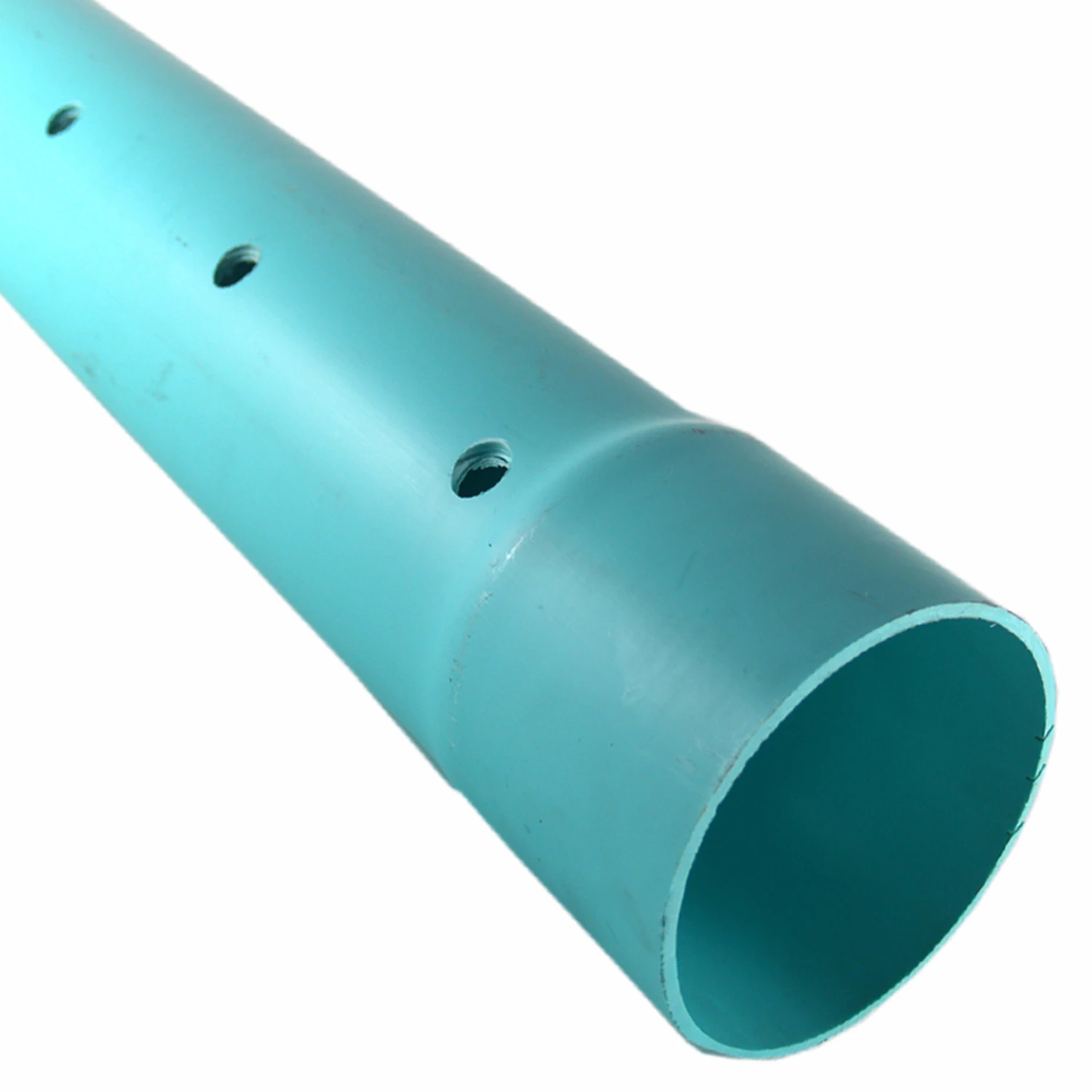 PVC Sewer & Drain Pipe, Perforated, 4 In. x 10 Ft.
