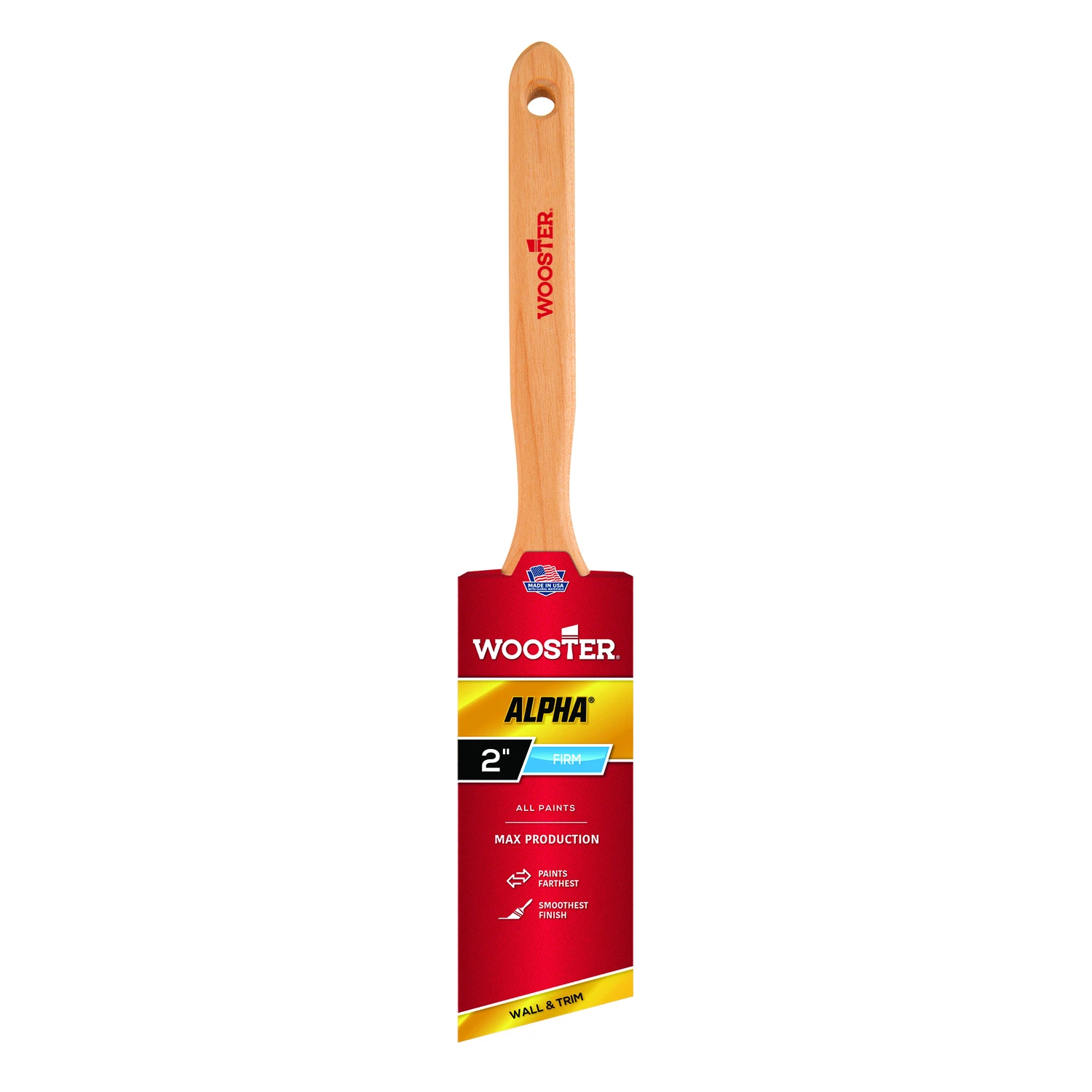 Alpha Angle Sash Paint Brush, 2-In.