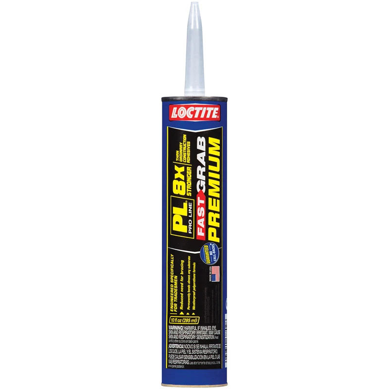 Fast Grab Polyurethane Construction Adhesive, 10 oz. Cartridge