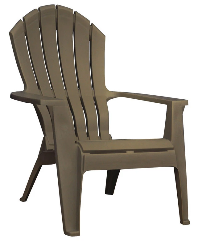 RealComfort Adirondack Chair, Ergonomic, Earth Brown