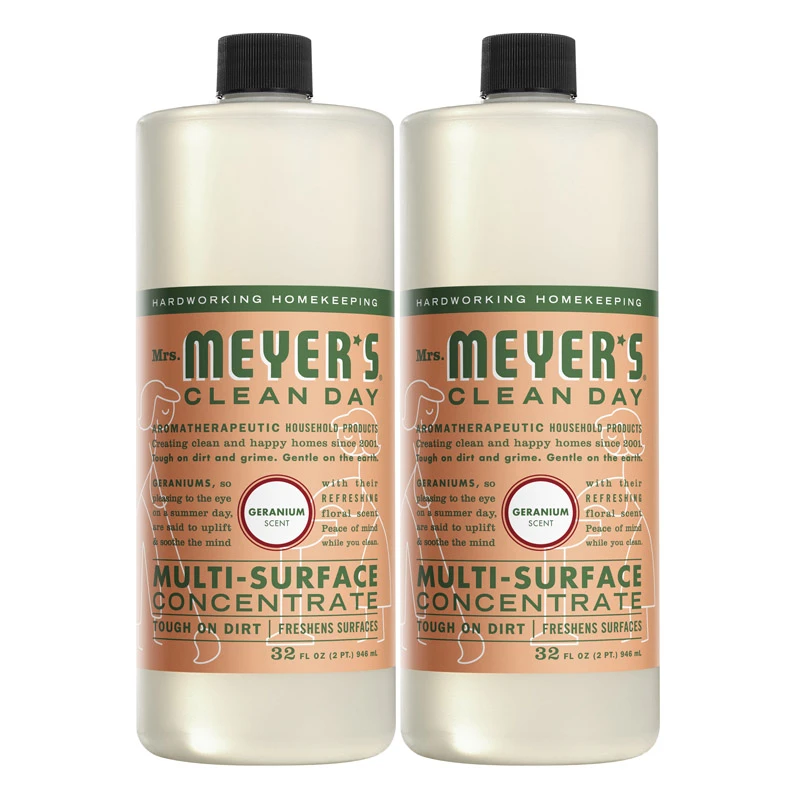 Multi-Surface Cleaner, Geranium Scent, 32 oz. Concentrate